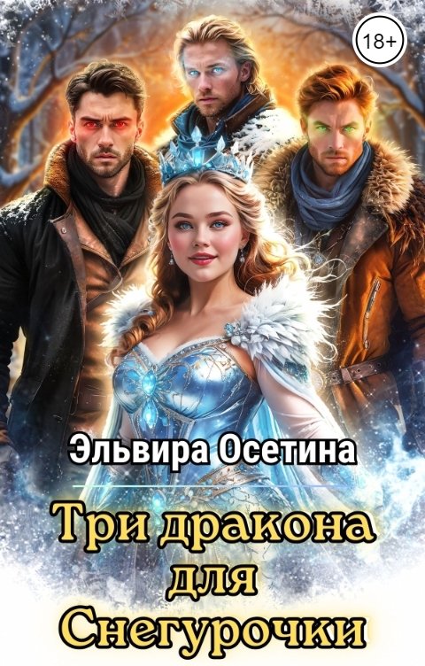 Обложка книги Эльвира Осетина Три дракона для Снегурочки