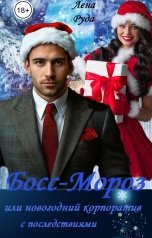 обложка книги Лена Руда "Босс-Мороз или новогодний корпоратив с последствиями"