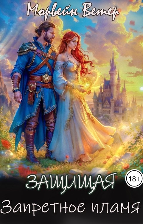 Обложка книги Морвейн Ветер Dark fantasy Защищая запретное пламя