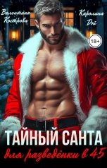 обложка книги Каролина Дэй, Валентина Кострова "Тайный санта для разведенки в 45"