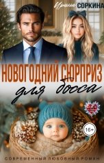 обложка книги Ирина Соркина "Новогодний сюрприз для босса"