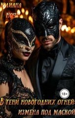 обложка книги Юлиана Ноче "В тени новогодних огней: измена под маской"