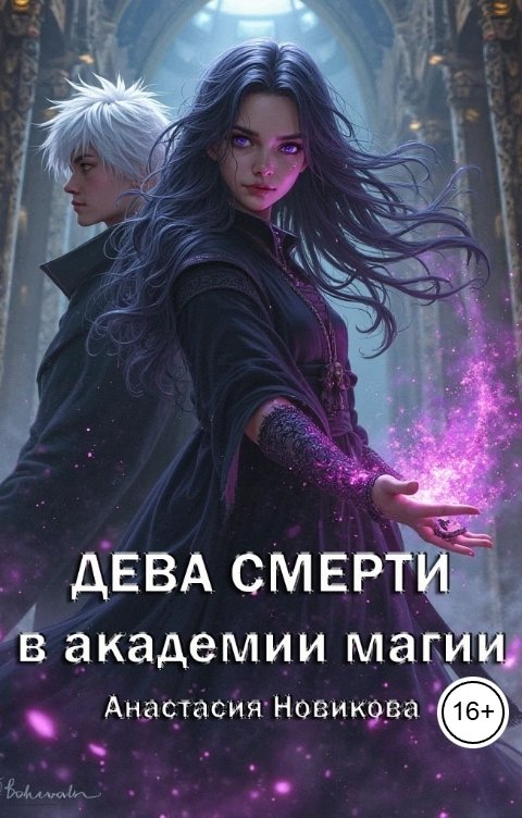 Обложка книги Анастасия Новикова Дева смерти в академии магии