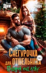 обложка книги Элли Дрим, Лина Каро "Снегурочка для отшельника. Подарок под ёлку"