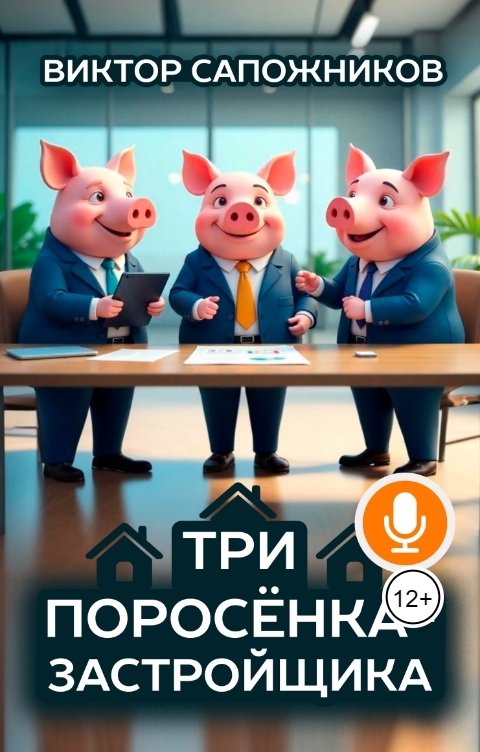 Обложка книги Виктор Сапожников Три поросенка-застройщика