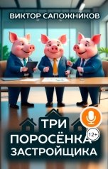 обложка книги Виктор Сапожников "Три поросенка-застройщика"