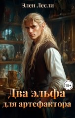 обложка книги Элен Лесли "Два эльфа для артефактора"