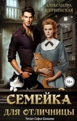 обложка книги Александра Шервинская "Семейка для отличницы"