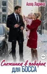 обложка книги Алла Ларина "Снежинка в подарок для босса"
