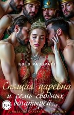 обложка книги Котэ Развратт "Спящая царевна и семь сводных богатырей"