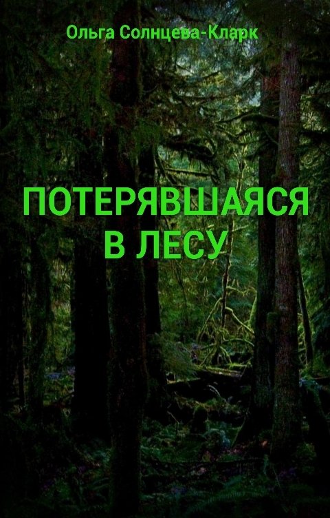 Обложка книги Ольга Солнцева-Кларк Потерявшаяся в лесу