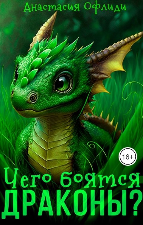 Обложка книги Анастасия Офлиди Чего боятся драконы?