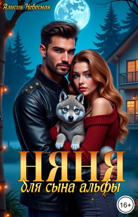 обложка книги Няня для сына альфы