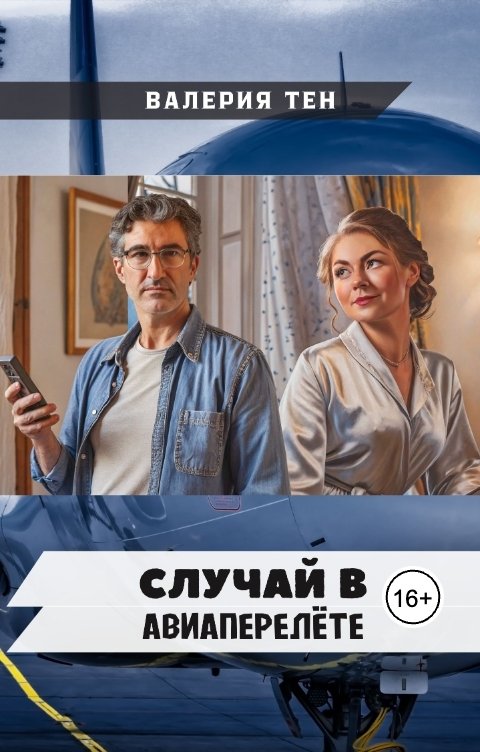 Обложка книги Валерия Тен Случай в авиаперелёте