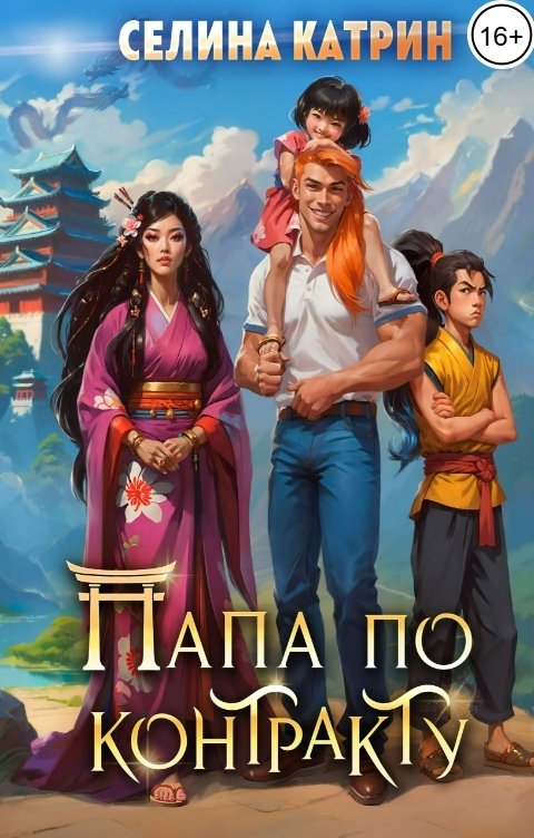 Обложка книги Селина Катрин Папа по контракту, или дракона нет, но вы держитесь!