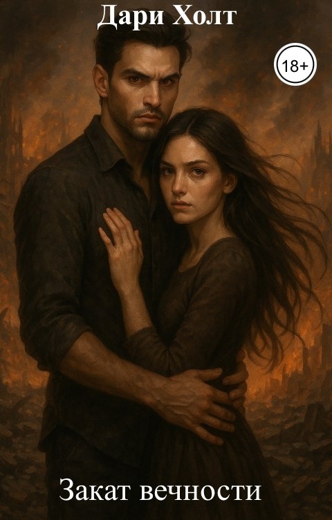 Обложка книги Дари Холт Закат вечности