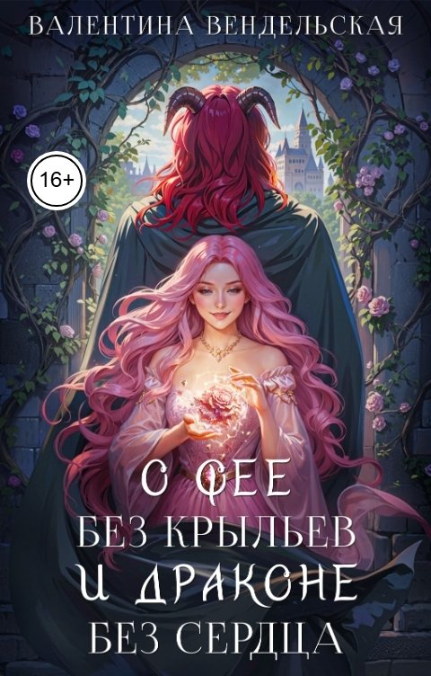 Обложка книги Валентина Вендельская О фее без крыльев и драконе без сердца