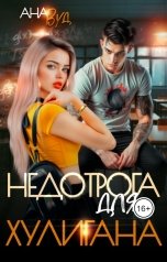 обложка книги Ана Вуд "Недотрога для хулигана"