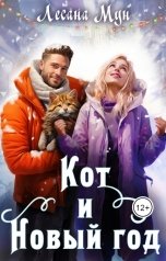 обложка книги Лесана Мун "Кот и Новый год"
