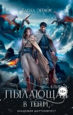 обложка книги Елена Эйхен "Пылающая в тени"