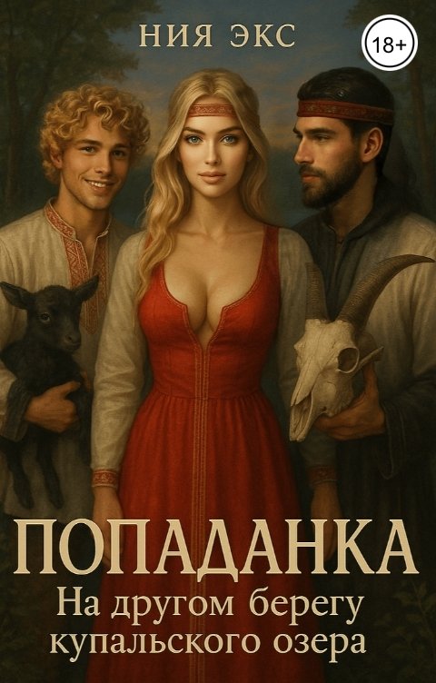 Обложка книги Ния Экс Попаданка. На другом берегу купальского озера.