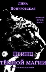 обложка книги Лина Понуровская "Принц тёмной магии. По ту сторону отражения"