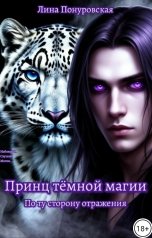 обложка книги Лина Понуровская "Принц тёмной магии. По ту сторону отражения"