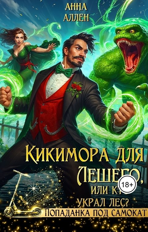 Обложка книги Анна Аллен Кикимора для Лешего, или Кто украл лес?