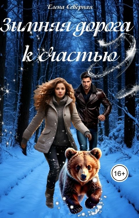 Обложка книги Елена Северная Зимняя дорога к счастью