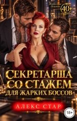обложка книги Алекс Стар "Секретарша со стажем для жарких боссов"