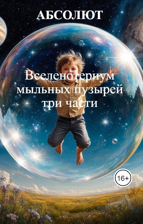 Обложка книги АБСОЛЮТ Вселенотериум мыльных пузырей три части