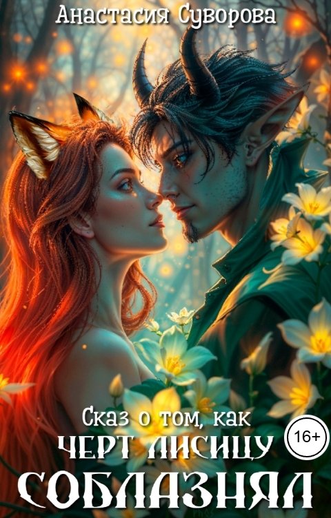 Обложка книги Анастасия Суворова Сказ о том, как черт Лисицу соблазнял.