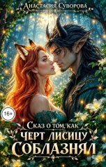 обложка книги Анастасия Суворова "Сказ о том, как черт Лисицу соблазнял."