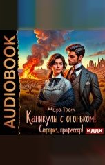 обложка книги Гром Мира "Каникулы с огоньком! Сюрприз, профессор!"