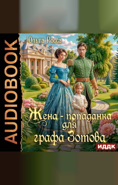 Обложка книги ИДДК Жена-попаданка для графа Зотова