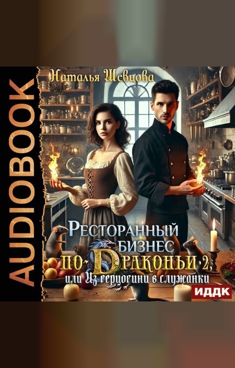 Обложка книги ИДДК Ресторанный бизнес по-Драконьи-2 или Из герцогини в служанки