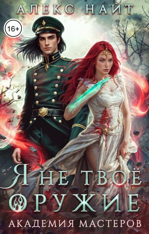 Обложка книги Алекс Найт Я не твоё оружие. Академия Мастеров