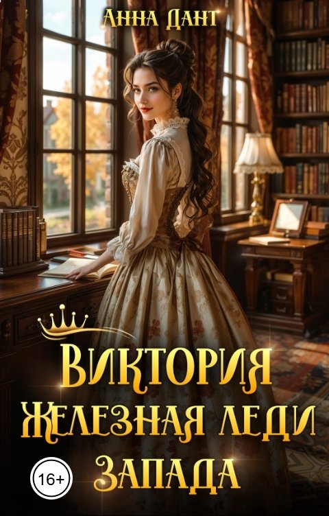 Обложка книги Анна Дант Виктория Железная леди Запада
