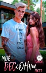 обложка книги Яна Ланская "Моё бессонное лето"