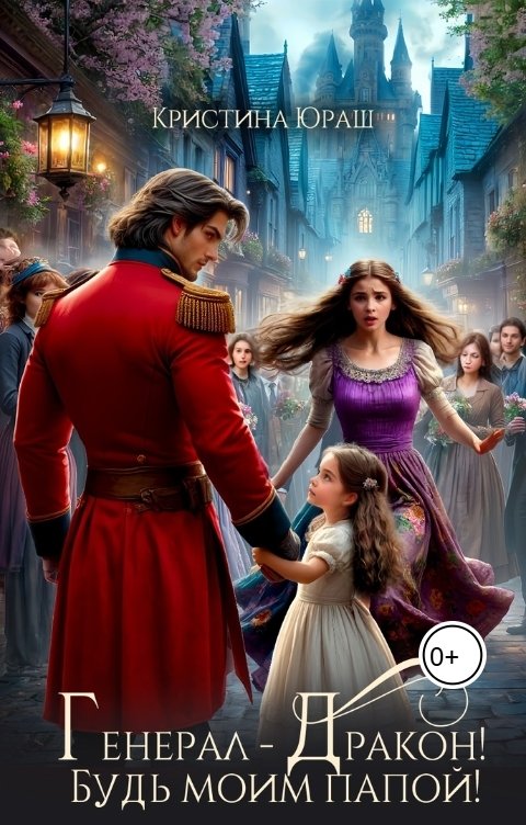 Обложка книги Кристина ЮРАШ Генерал- Дракон! Будь моим папой!