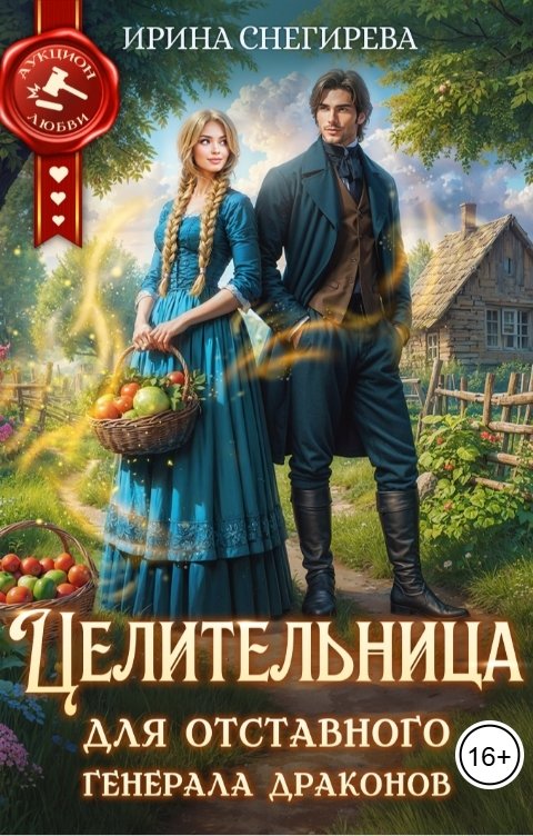 Обложка книги Ирина Снегирева Целительница для отставного генерала драконов