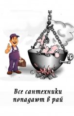 обложка книги Куприянов Денис "Все сантехники попадают в рай"