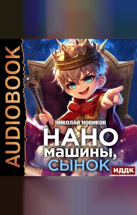 Обложка книги ИДДК Первый среди карапузов. Книга 1. Наномашины, сынок!