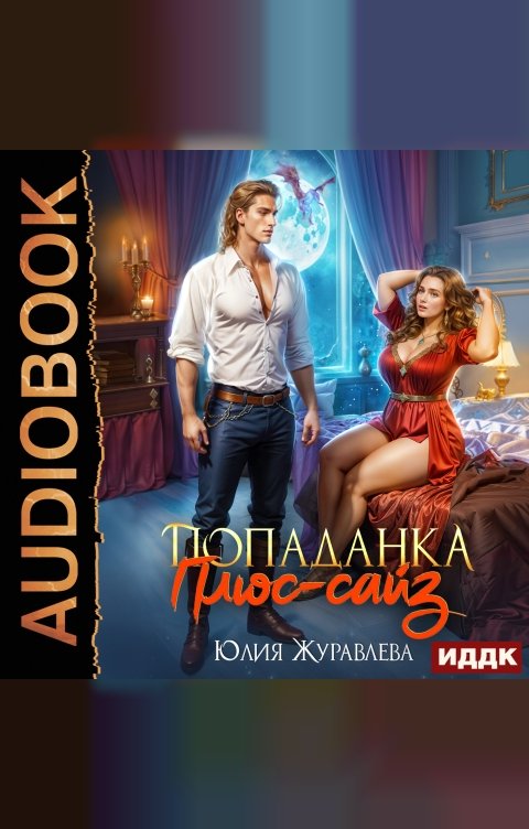 Обложка книги ИДДК Попаданка Плюс-сайз