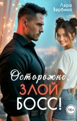 обложка книги Лера Вербина "Осторожно, злой босс!"