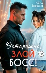 обложка книги Лера Вербина "Осторожно, злой босс!"