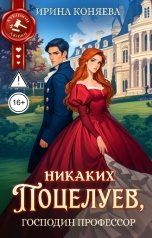 обложка книги Ирина Коняева "Никаких поцелуев, господин профессор!"
