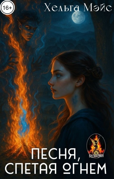 Обложка книги Хельга Мэйс Песня, спетая огнем
