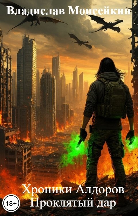Обложка книги Vladislav Kuryshov Хроники Алдоров Проклятый дар