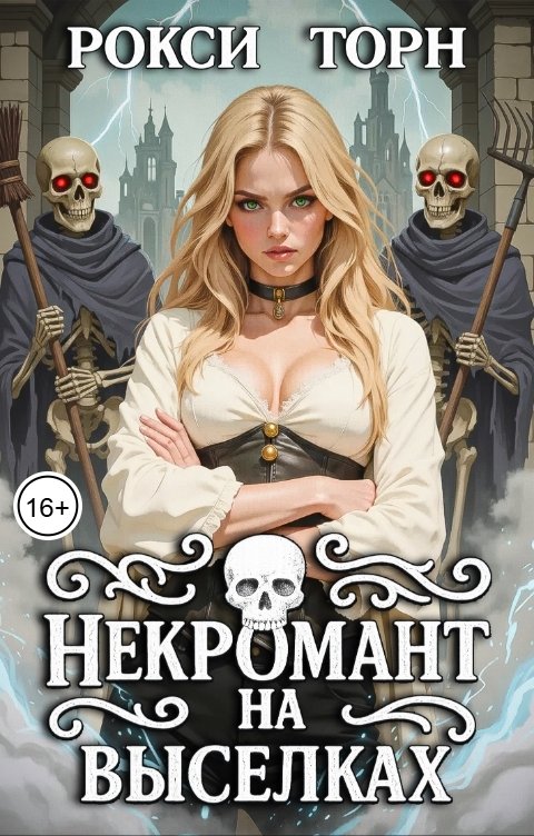 Обложка книги Рокси Торн Некромант на выселках